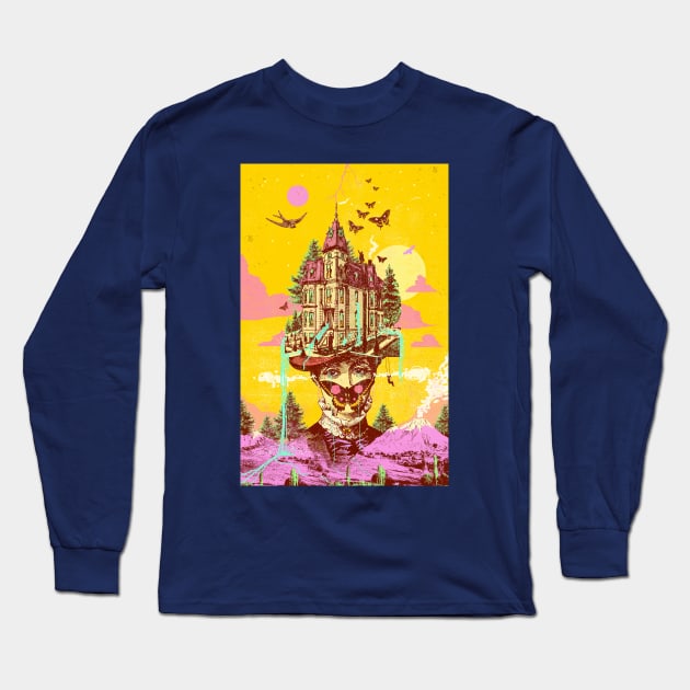 HOUSE OF BUTTERFLY Long Sleeve T-Shirt by Showdeer